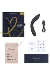 Womanizer - OG Pleasure Air G-Spot Vibrator - Dark Grey - Stag Shop