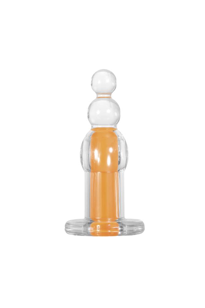 Evolved - Gender X - Orange Dream Vibrating Remote Controlled Butt Plug - Orange - Stag Shop