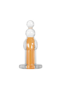 Thumbnail for Evolved - Gender X - Orange Dream Vibrating Remote Controlled Butt Plug - Orange - Stag Shop