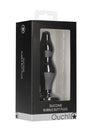 Ouch by Shots Toys - Bubble Butt Plug - Black - Stag Shop