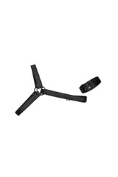 Ouch by Shots Toys - Bonded Leather Gladiator Harness - Black - Stag Shop