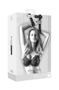 Ouch by Shots Toys - Black & White - Door Restraint Kit - Black - Stag Shop