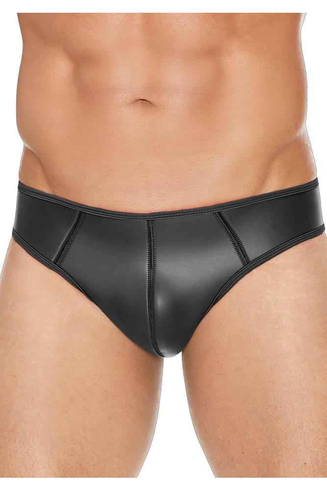 Ouch by Shots Toys - Puppy Play - Neoprene Jockstrap - Black - Stag Shop