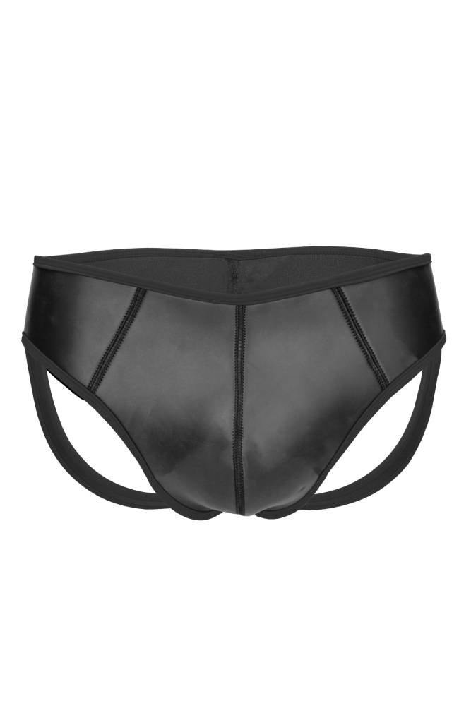 Ouch by Shots Toys - Puppy Play - Neoprene Jockstrap - Black - Stag Shop