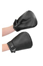 Ouch by Shots Toys - Puppy Play - Neoprene Lined Fist Mitts - Black - Stag Shop