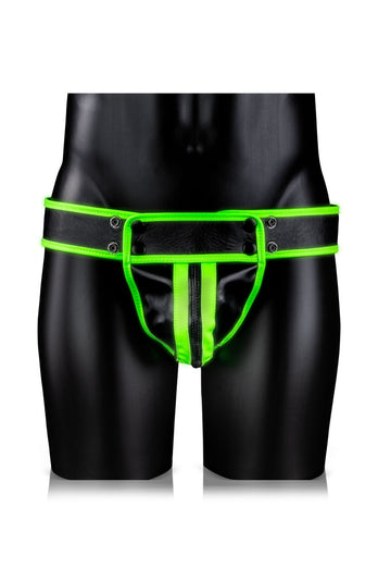 Ouch by Shots - Striped Jock Strap Style #2 - Glow in the Dark - Stag Shop