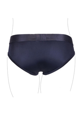 Ouch by Shots Toys - Vibrating Strap-on High-cut Brief - Black - Various Sizes - Stag Shop