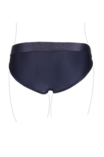 Ouch by Shots Toys - Vibrating Strap-on Hipster Panty Harness - Black - Various Sizes - Stag Shop