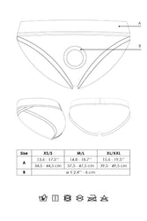 Ouch by Shots Toys - Vibrating Strap-on Hipster Panty Harness - Black - Various Sizes - Stag Shop