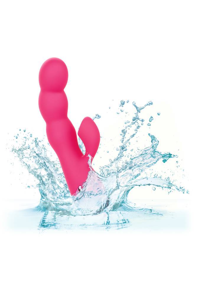 Cal Exotics - California Dreaming - Oceanside Orgasm Dual Vibrator - Pink - Stag Shop