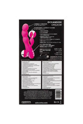 Cal Exotics - California Dreaming - Oceanside Orgasm Dual Vibrator - Pink - Stag Shop