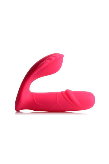 XR Brands - Inmi - Panty Thumper Vibrator with Remote - Pink - Stag Shop