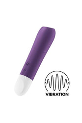 Satisfyer - Ultra Power Bullet 2 - Rechargeable Waterproof Bullet Vibrator - Purple - Stag Shop