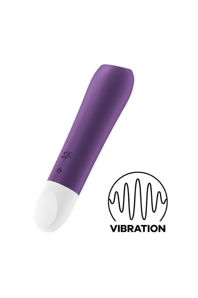 Satisfyer - Ultra Power Bullet 2 - Rechargeable Waterproof Bullet Vibrator - Purple - Stag Shop