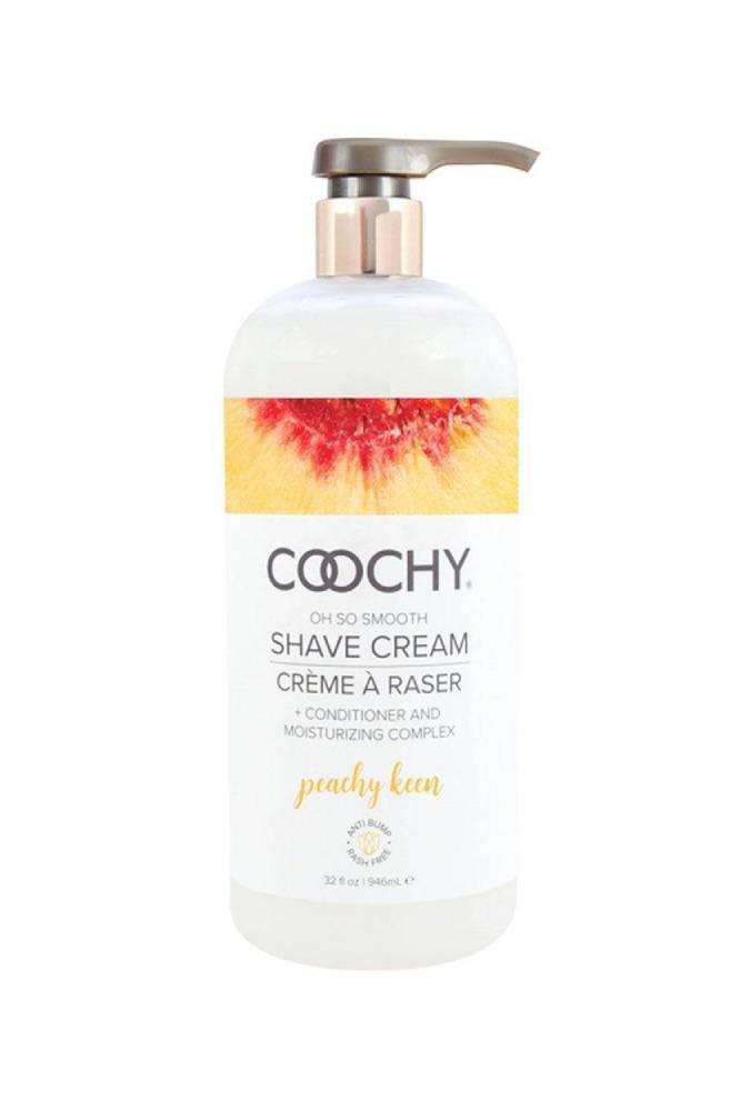 Coochy Shave Cream - Peachy Keen - 32oz - Stag Shop