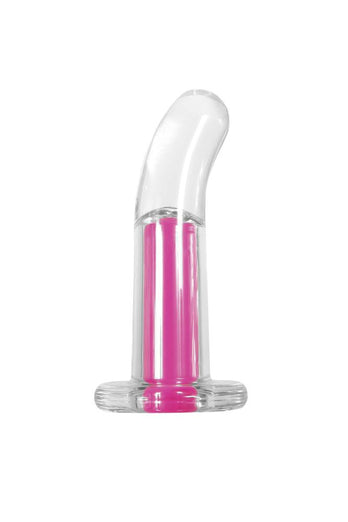 Evolved - Gender X - Pink Paradise Remote Controlled Curved Butt Plug - Pink - Stag Shop