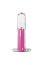 Evolved - Gender X - Pink Paradise Remote Controlled Curved Butt Plug - Pink - Stag Shop
