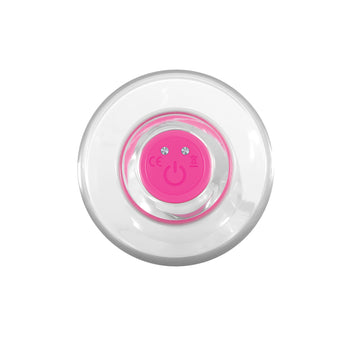 Evolved - Gender X - Pink Paradise Remote Controlled Curved Butt Plug - Pink - Stag Shop