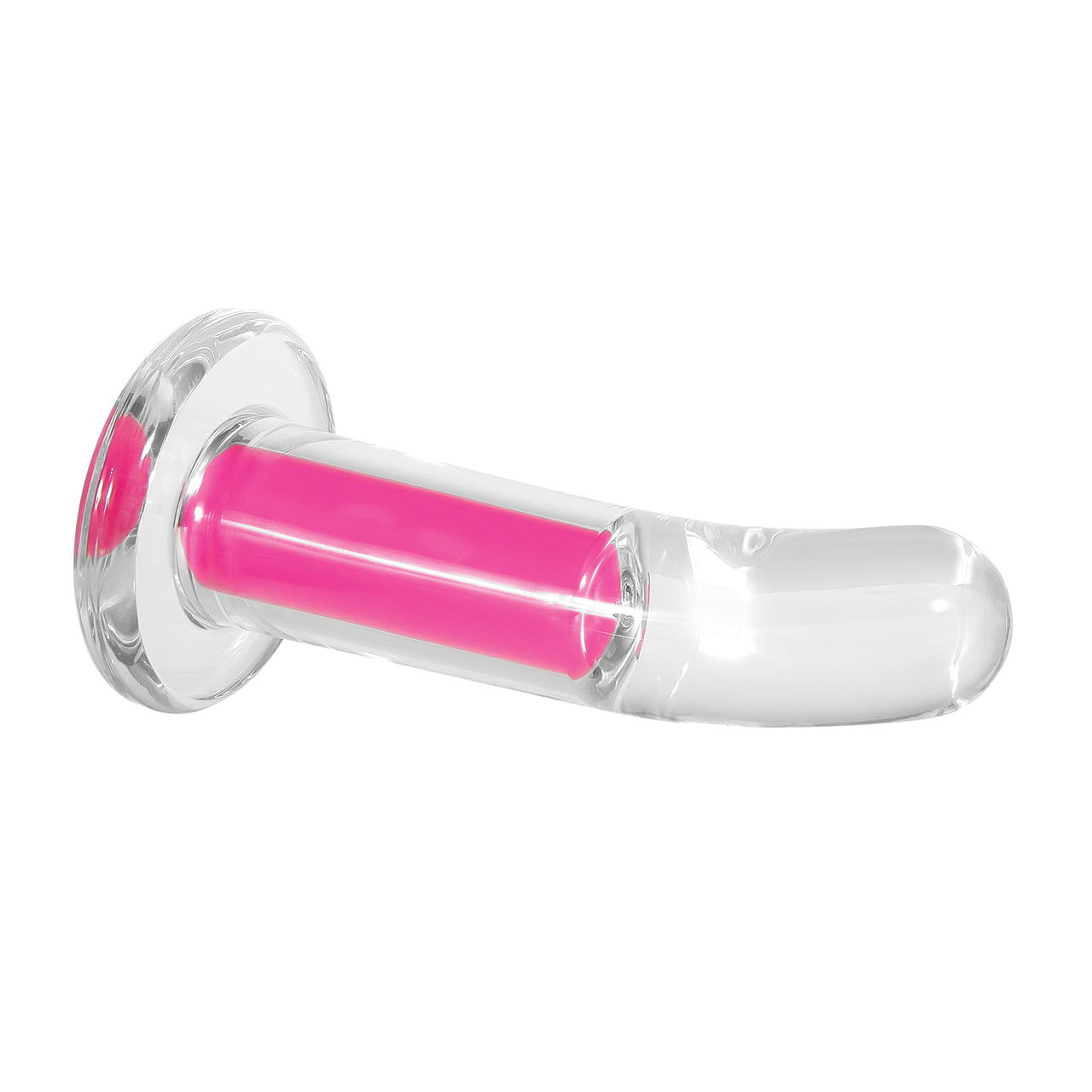 Evolved - Gender X - Pink Paradise Remote Controlled Curved Butt Plug - Pink - Stag Shop