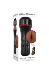 Zero Tolerance - Pop on the Go Stroker - Brown - Stag Shop