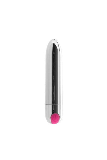 Cousins Group - Pink Pussycat Rechargeable Silver Bullet - Silver/Pink - Stag Shop