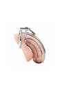 Electric Eel - Blue Line - Prisoner Cock Cage - Silver - Stag Shop