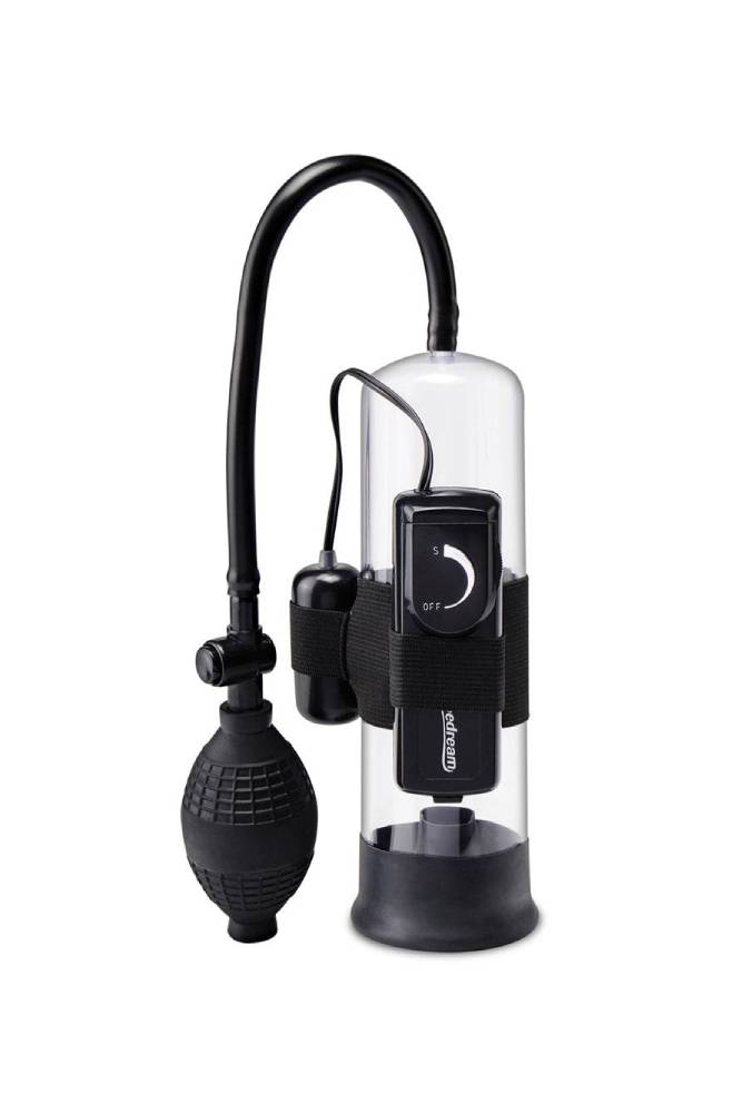 Pipedream - Pump Worx - Beginner's Vibrating Penis Pump - Black - Stag Shop