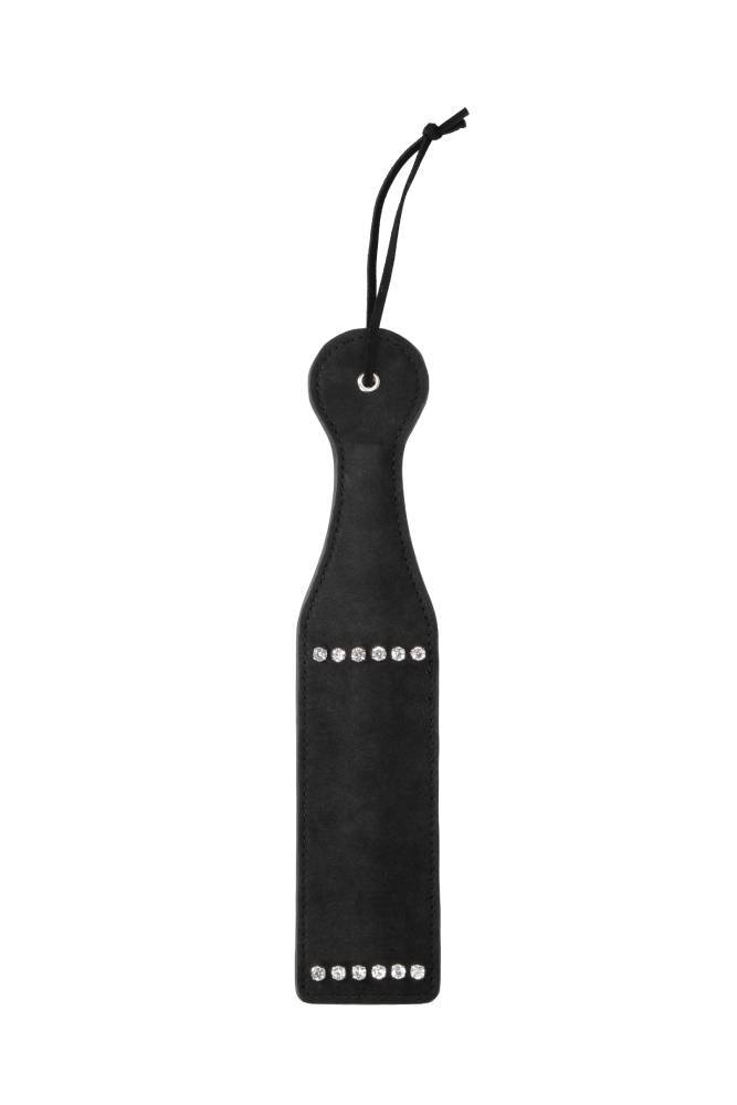 Ouch by Shots - Diamond Studded Paddle - Black - Stag Shop