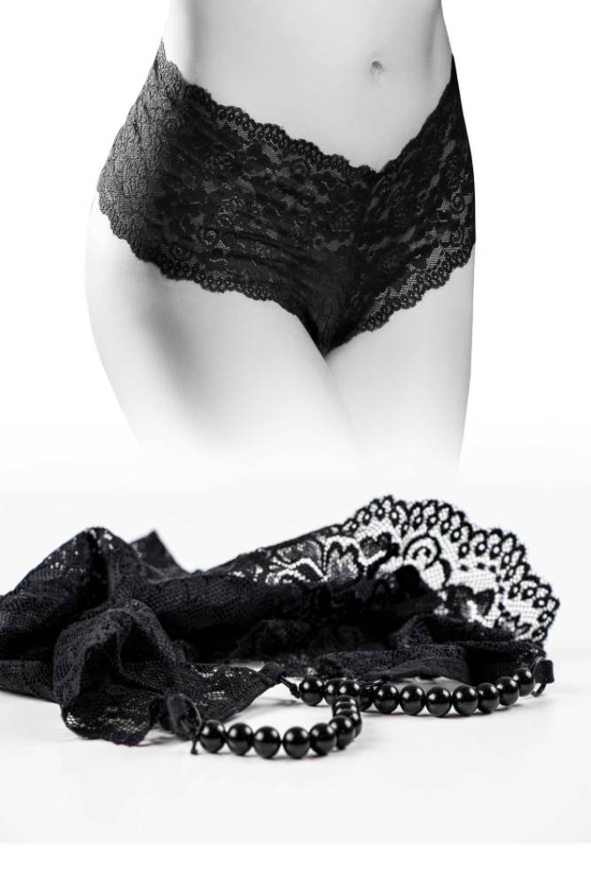 Pipedream - Hookup Panties - Pleasure Pearl Boy Shorts with Stimulating Pearls - Size XL-XXL - Stag Shop