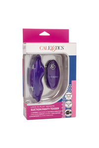 Thumbnail for Cal Exotics - Lock-N-Play Remote Suction Panty Teaser - Purple - Stag Shop