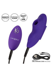 Cal Exotics - Lock-N-Play Remote Suction Panty Teaser - Purple - Stag Shop