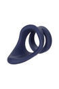 Cal Exotics - Viceroy - Perineum Dual Cock Ring - Blue - Stag Shop