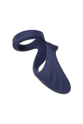 Cal Exotics - Viceroy - Perineum Dual Cock Ring - Blue - Stag Shop