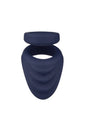 Cal Exotics - Viceroy - Perineum Dual Cock Ring - Blue - Stag Shop