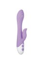 Evolved - Pleasing Petal - Flickering Dual Vibrator - Purple - Stag Shop