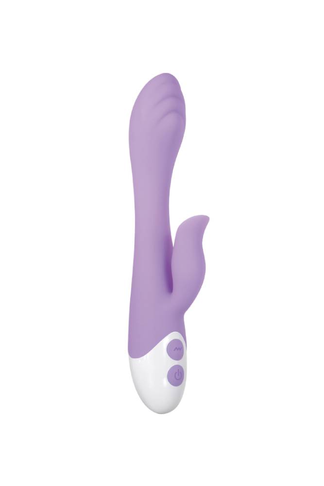 Evolved - Pleasing Petal - Flickering Dual Vibrator - Purple - Stag Shop