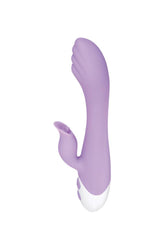 Evolved - Pleasing Petal - Flickering Dual Vibrator - Purple - Stag Shop