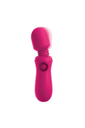 Pipedream - OMG Wands - Enjoy Rechargeable Wand - Fuchsia - Stag Shop