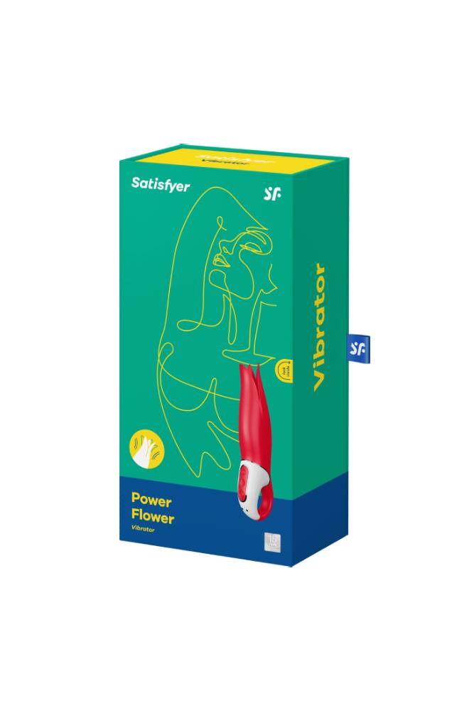 Satisfyer - Power Flower Vibrator - Pink - Stag Shop