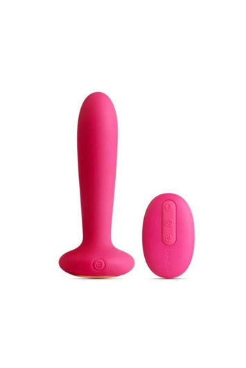 Svakom - Primo Warming Remote Controlled Prostate or G-Spot Probe - Red Wine - Stag Shop