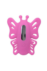 Cal Exotics - Venus G Butterfly Pulsing Wearable Remote Controlled Vibrator - Pink - Stag Shop