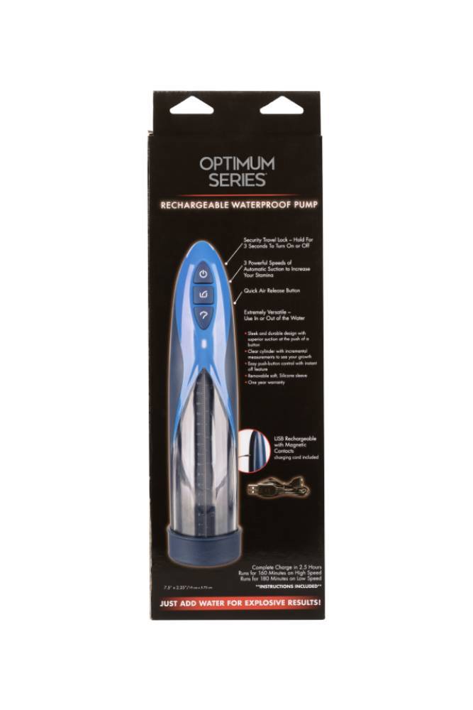 Cal Exotics - Optimum Series - Rechargeable Waterproof Penis Pump - Stag Shop