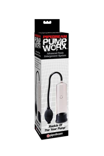 Pipedream - Pump Worx - Rookie of the Year Penis Pump - Black - Stag Shop