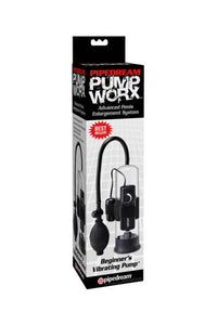 Thumbnail for Pipedream - Pump Worx - Beginner's Vibrating Penis Pump - Black - Stag Shop