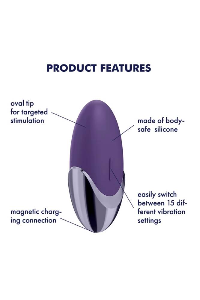 Satisfyer - Layons - Purple Pleasure Vibrator - Purple - Stag Shop