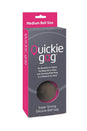 Creative Conceptions - Quickie Silicone Ball Gag - Black - Stag Shop