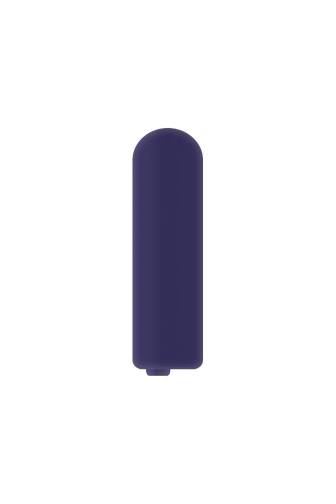 Adam & Eve - Silicone Remote Controlled Rabbit Cock Ring - Purple - Stag Shop