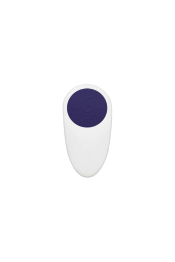 Adam & Eve - Silicone Remote Controlled Rabbit Cock Ring - Purple - Stag Shop