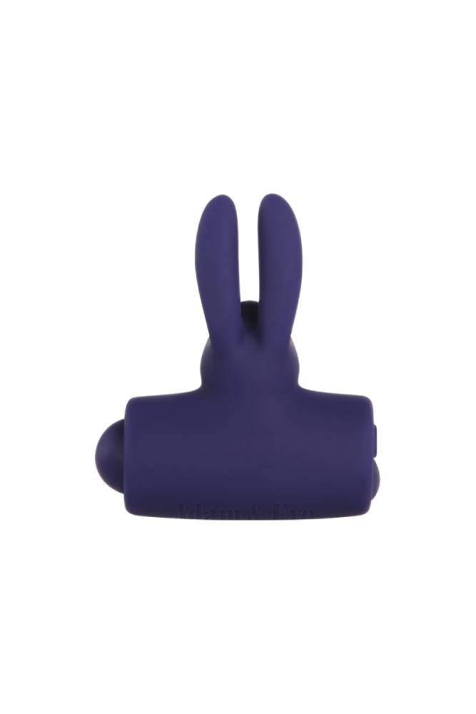 Adam & Eve - Silicone Remote Controlled Rabbit Cock Ring - Purple - Stag Shop