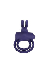 Adam & Eve - Silicone Remote Controlled Rabbit Cock Ring - Purple - Stag Shop